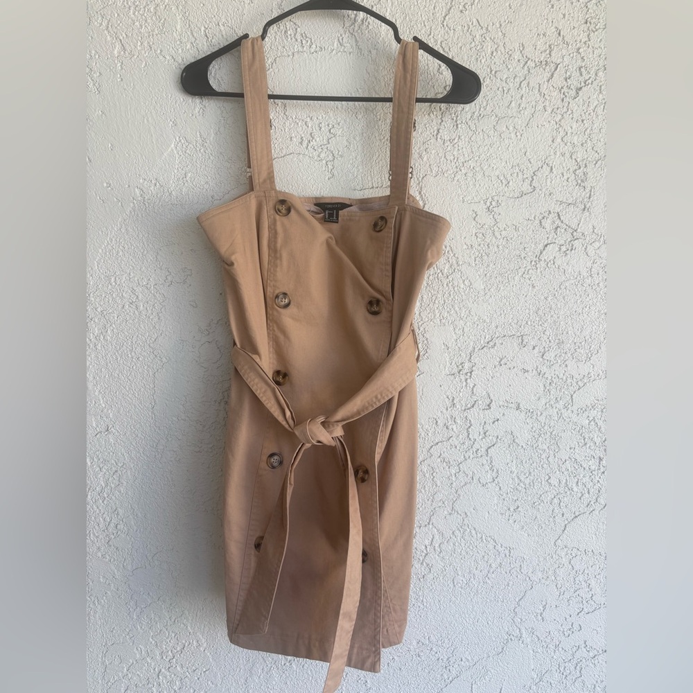Tan colored dress